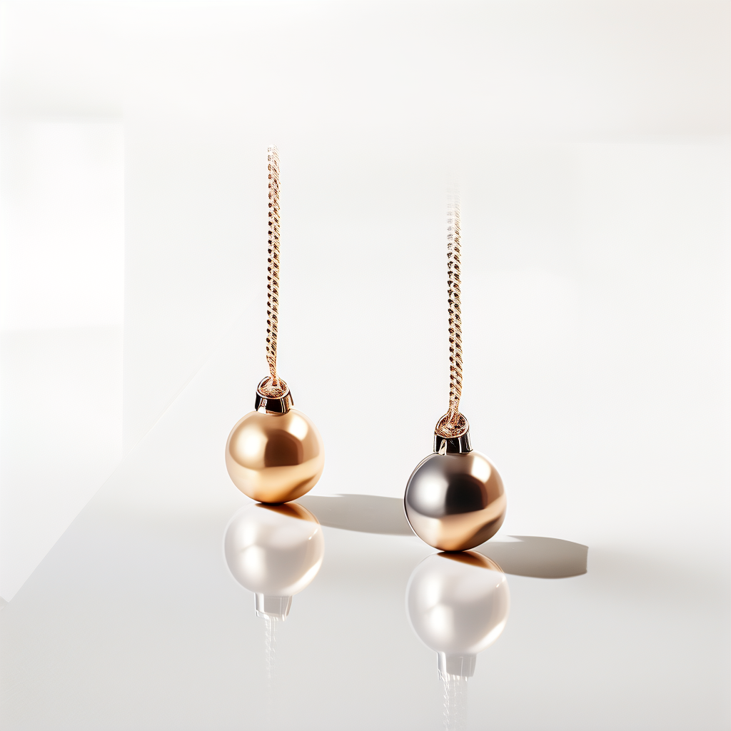 Twisted Strand Pearl Drop Earrings in rose gold plated 925 sterling silver on white background